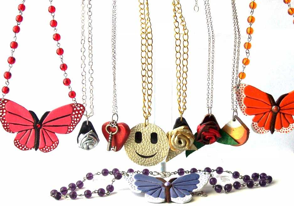 Leather Necklaces and Pendants